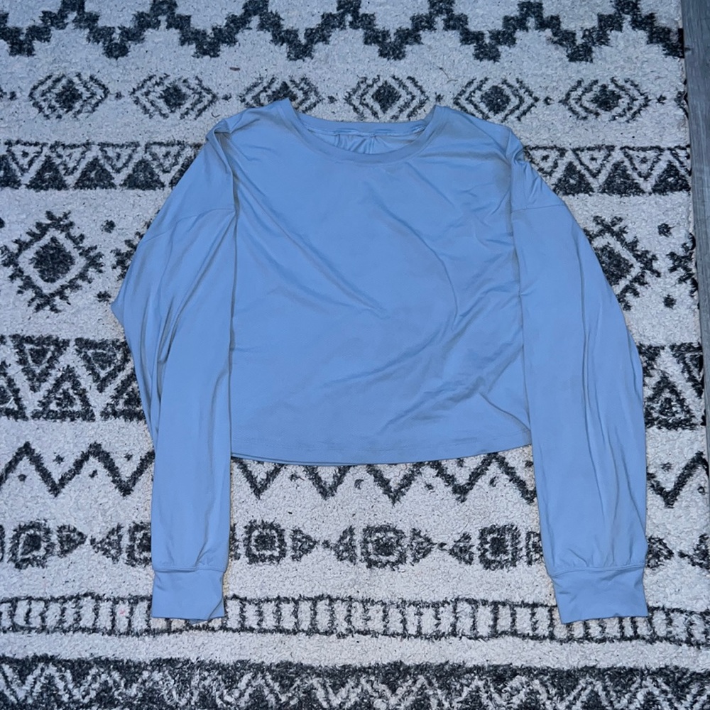 Lululemon Long Sleeve Crop Top